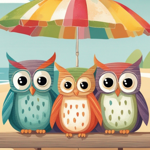 Little Owls on Vacation